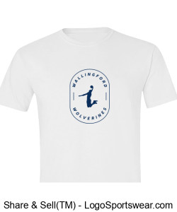 Wolverines - "Join the Movement" White Tee Design Zoom